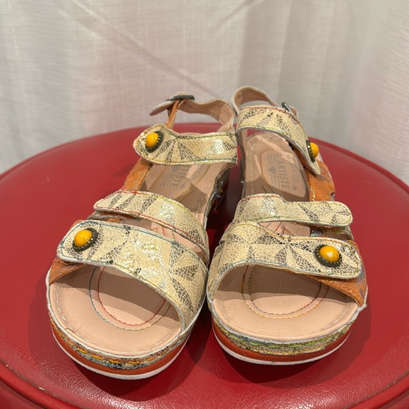 Spring Step L’Artiste Women’s Sandals Sz 37/6.5 - Picture 1 of 8